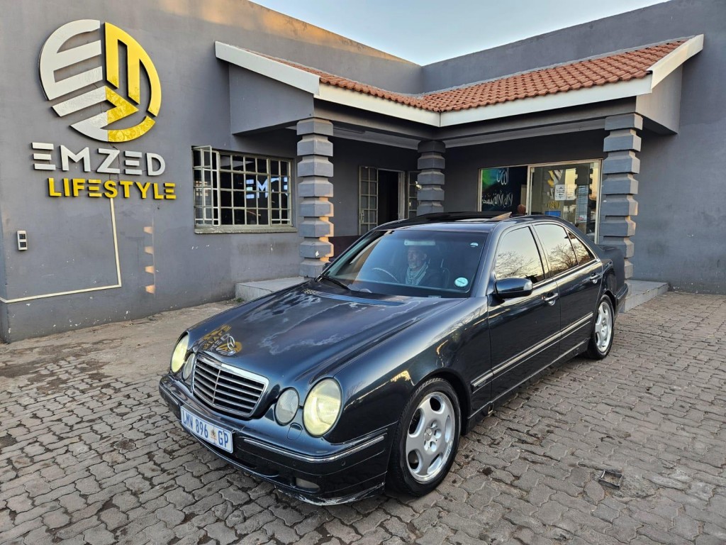 2000 MERCEDES-BENZ E CLASS SEDAN E430 AVANTGARDE A/T